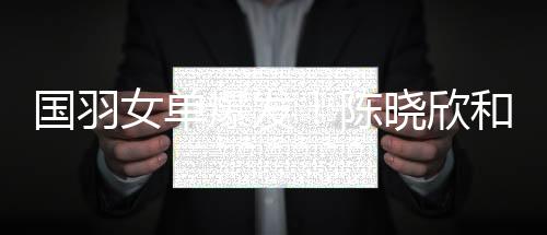 国羽女单爆发！陈晓欣和高昉洁挑落戴资颖与辛杜