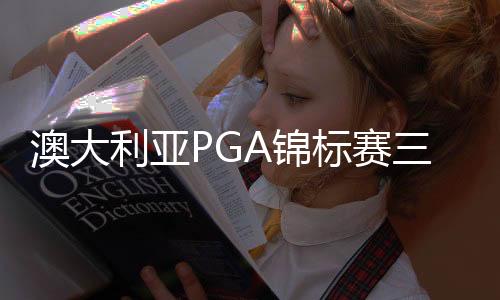 澳大利亚PGA锦标赛三人并列领先 丁文一落后2杆