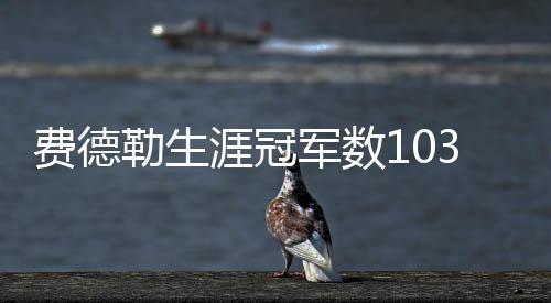 费德勒生涯冠军数103冠含金量高 还是巴塞尔赛十冠王